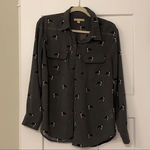 Banana Republic button-down, long-sleeved shirt